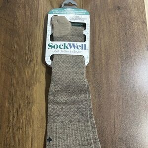 Men's Beige Compression Socks